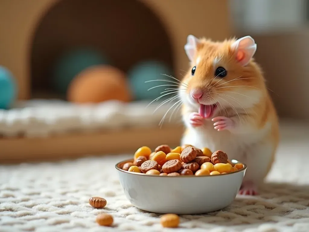 ハムスターの餌の量