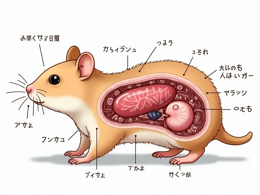 ハムスター 構造