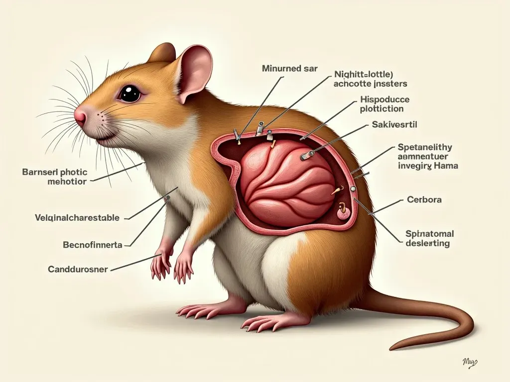 ハムスター解剖：その神秘的な体の構造を徹底解説！
